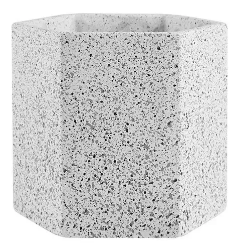 Vaso feito com Cimento Egípcio Royal Branco